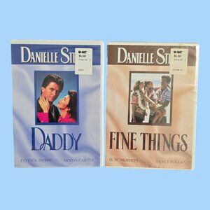 Set of 2 NEW Sealed Danielle Steel DVDs Fine Things & Daddy (NBC, Anchor Bay)